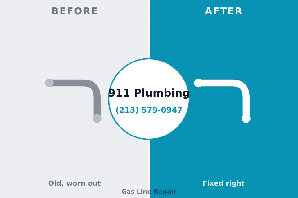 Before and after: plumbing company El Cajon, CA